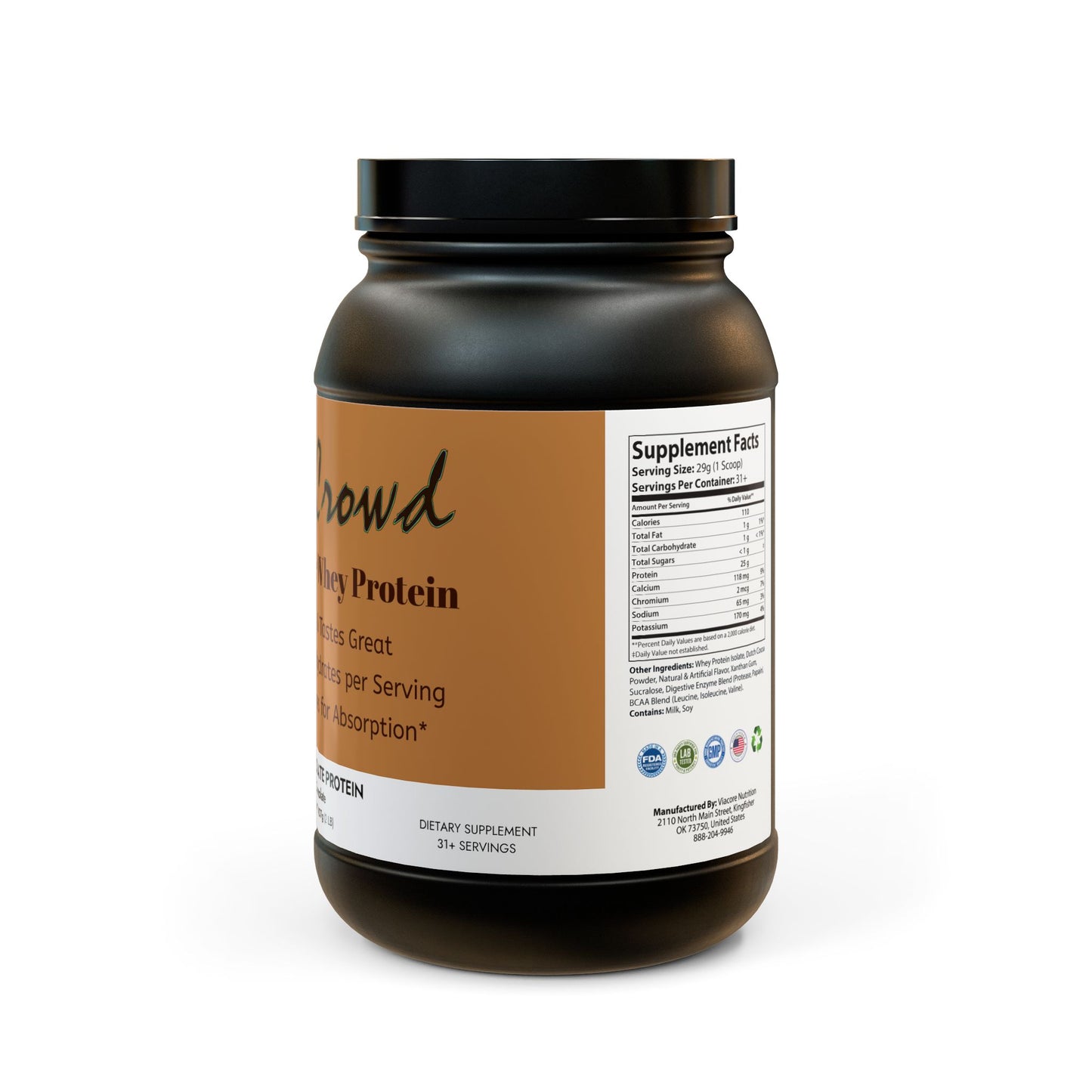 Whey Isolate Protein Chocolate