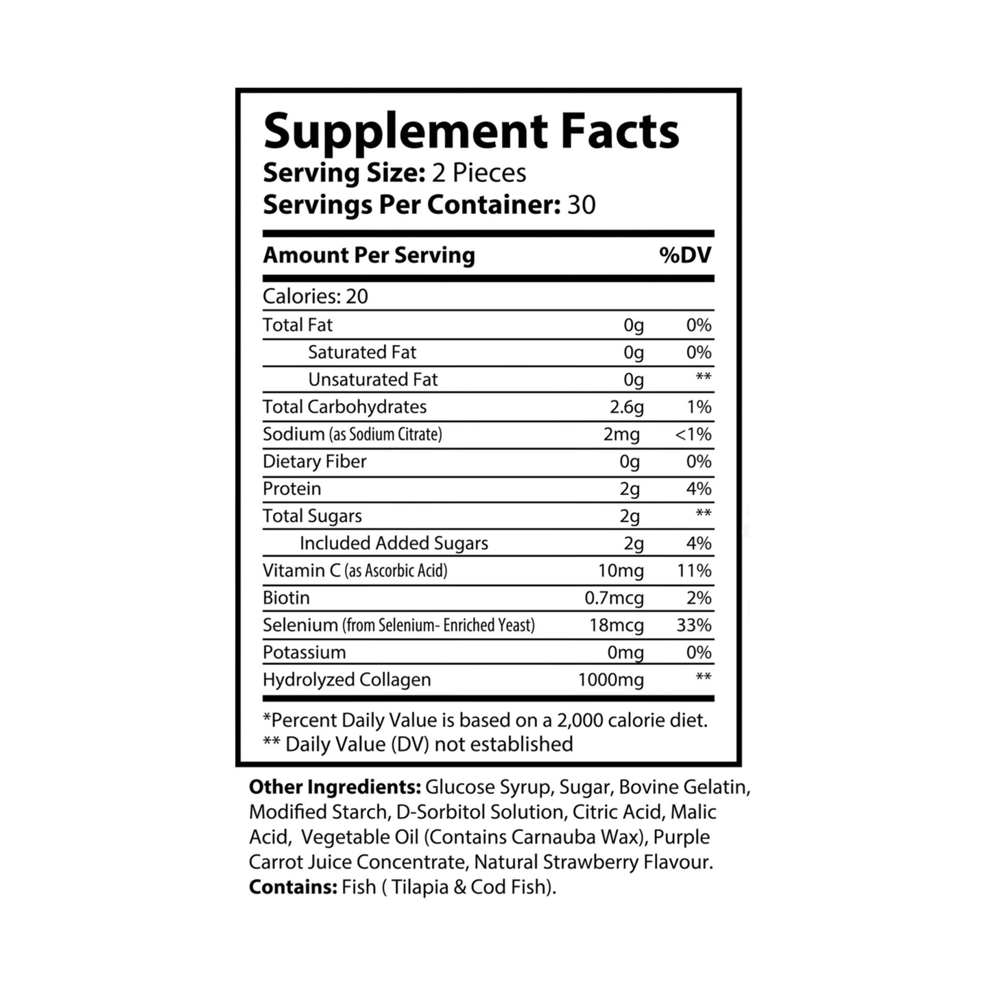 Collagen Gummies - Orange