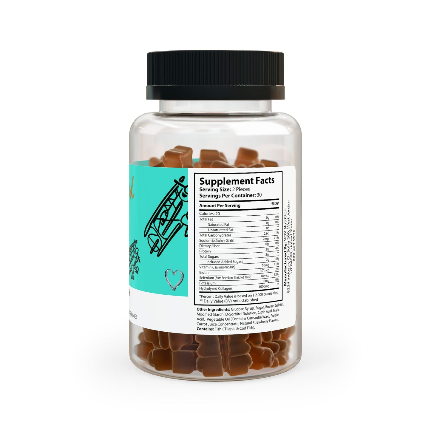 Collagen Gummies - Orange