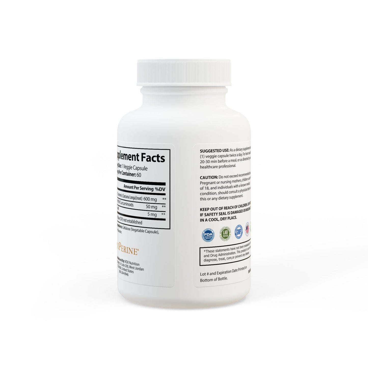 Turmeric with BioPerine®