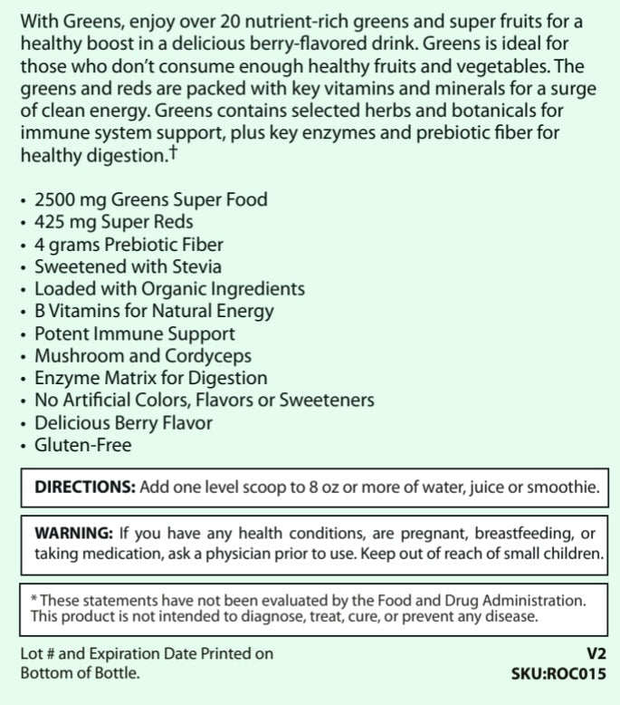 Green & Red SuperFood
