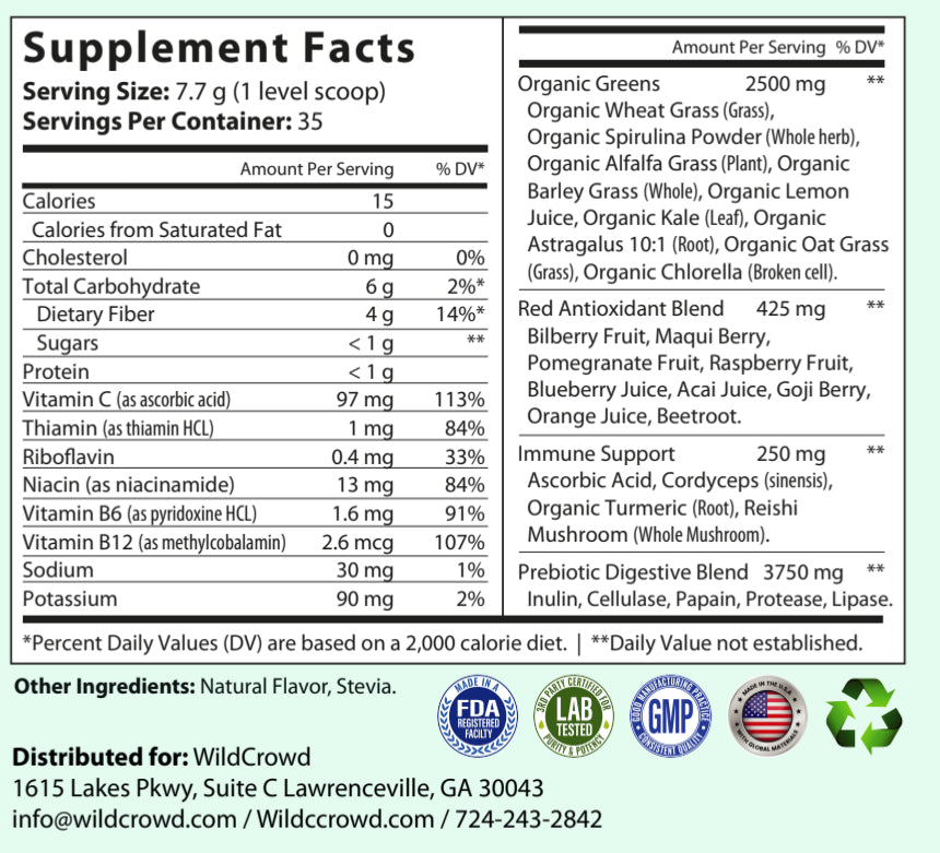 Green & Red SuperFood