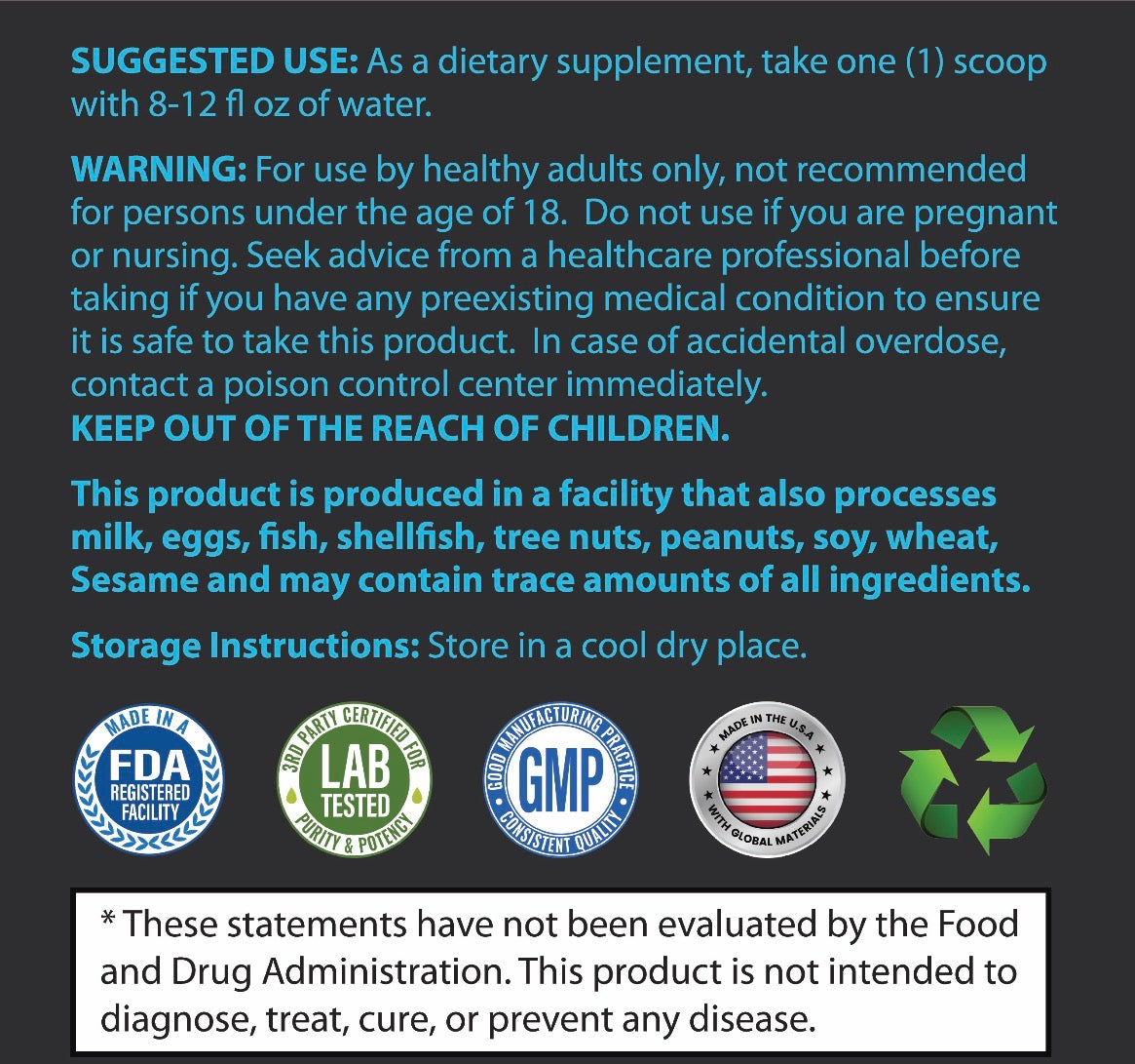 Electrolyte Powder – Hydration Formula | Wildcrowd Back