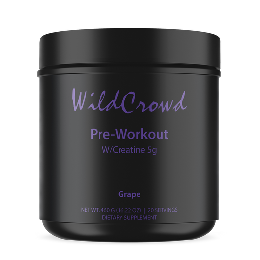 WildCrowd Pre-Workout W/Creatine bottle